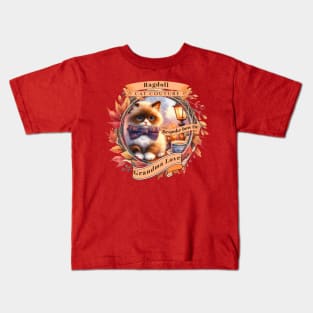 Cat Couture Bespoke Vicuña Grandma Love 32R Kids T-Shirt